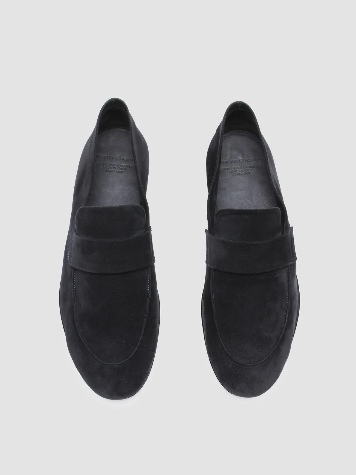 Minimal Comfort AIRTO 001 - Navy Suede Loafers