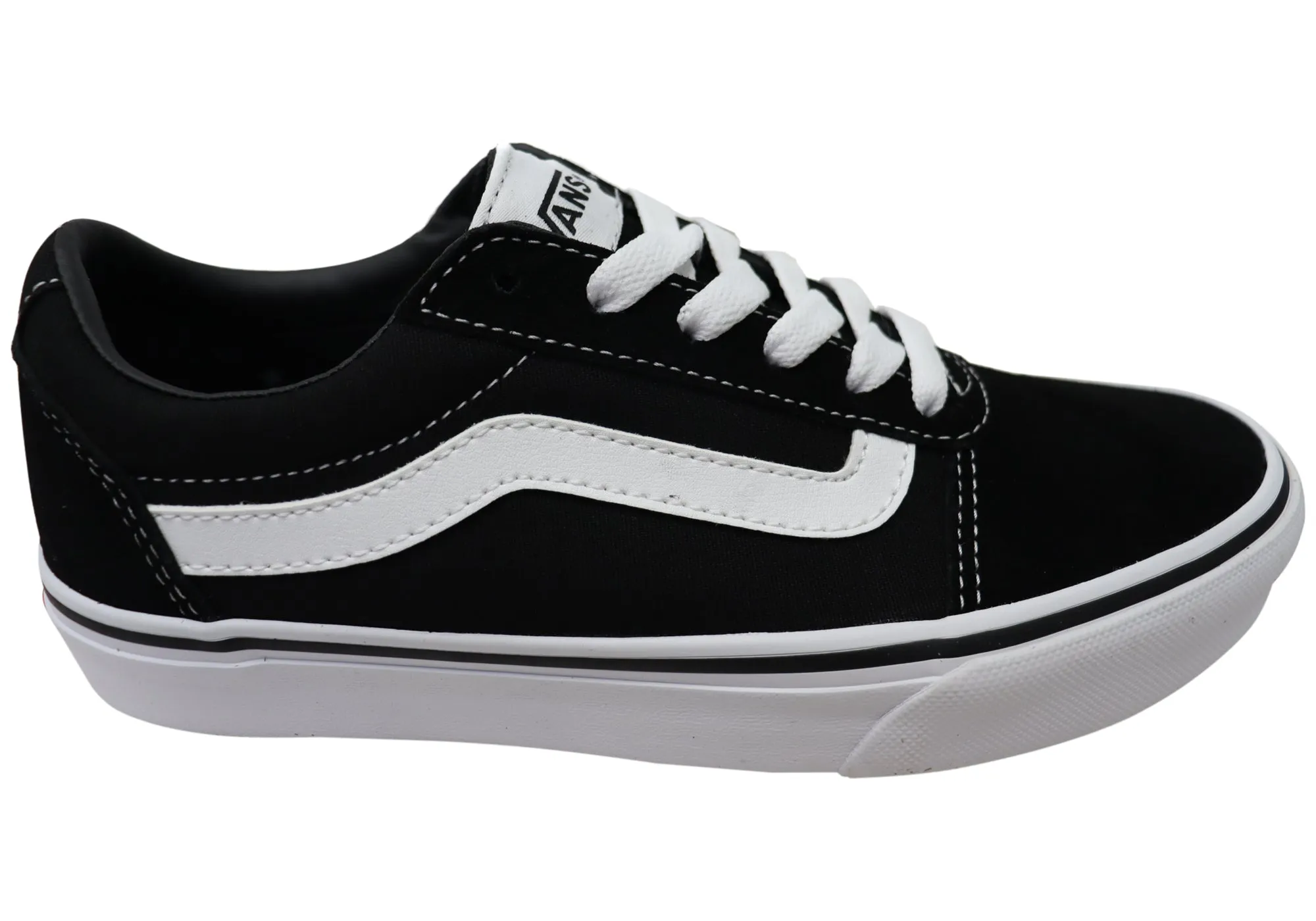 Active Support Vans Womens Ward Comfortable Lace Up Sneakers