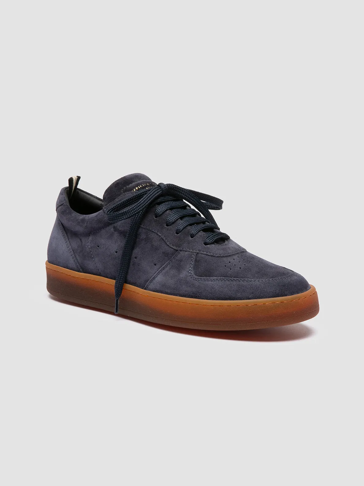 ASSET 001 - Navy Suede Sneakers Motion Cushion