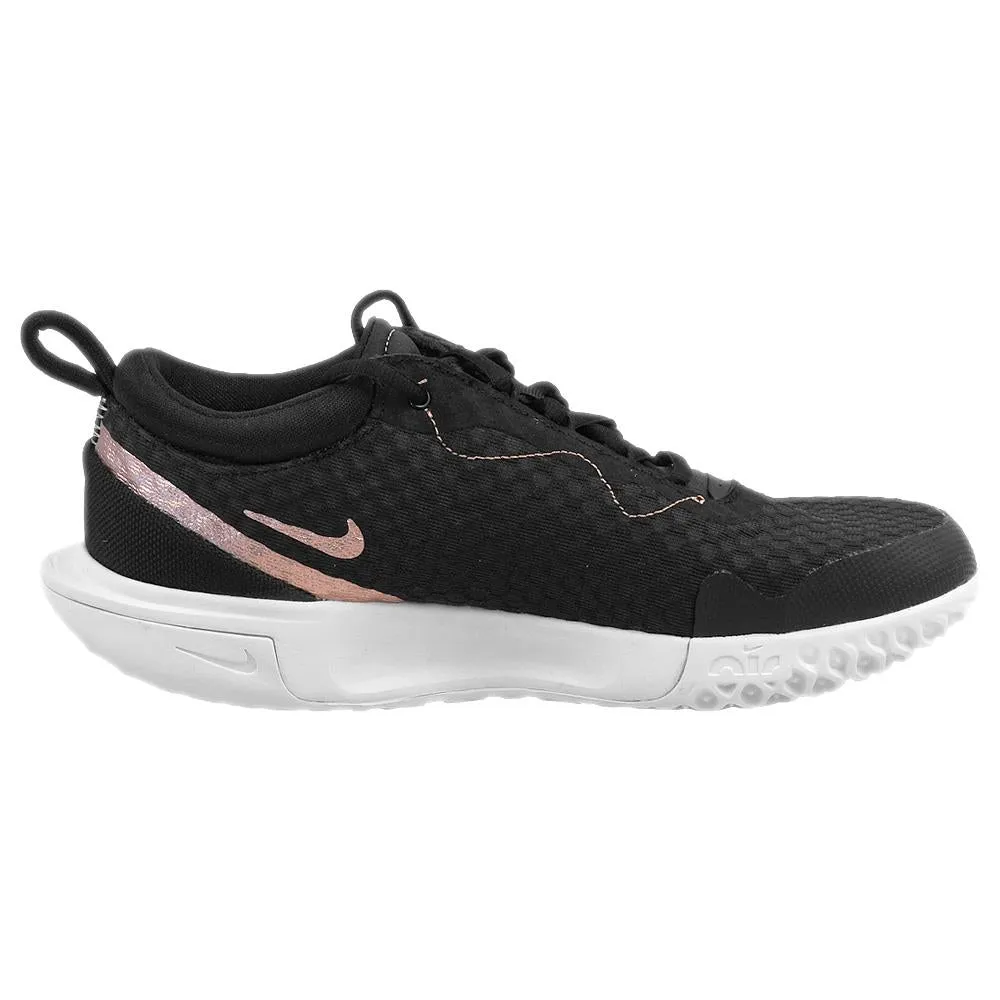Easy Go Comfortable Cushioning Nike Women's Court Zoom Pro - Black/Metallic Red Bronze