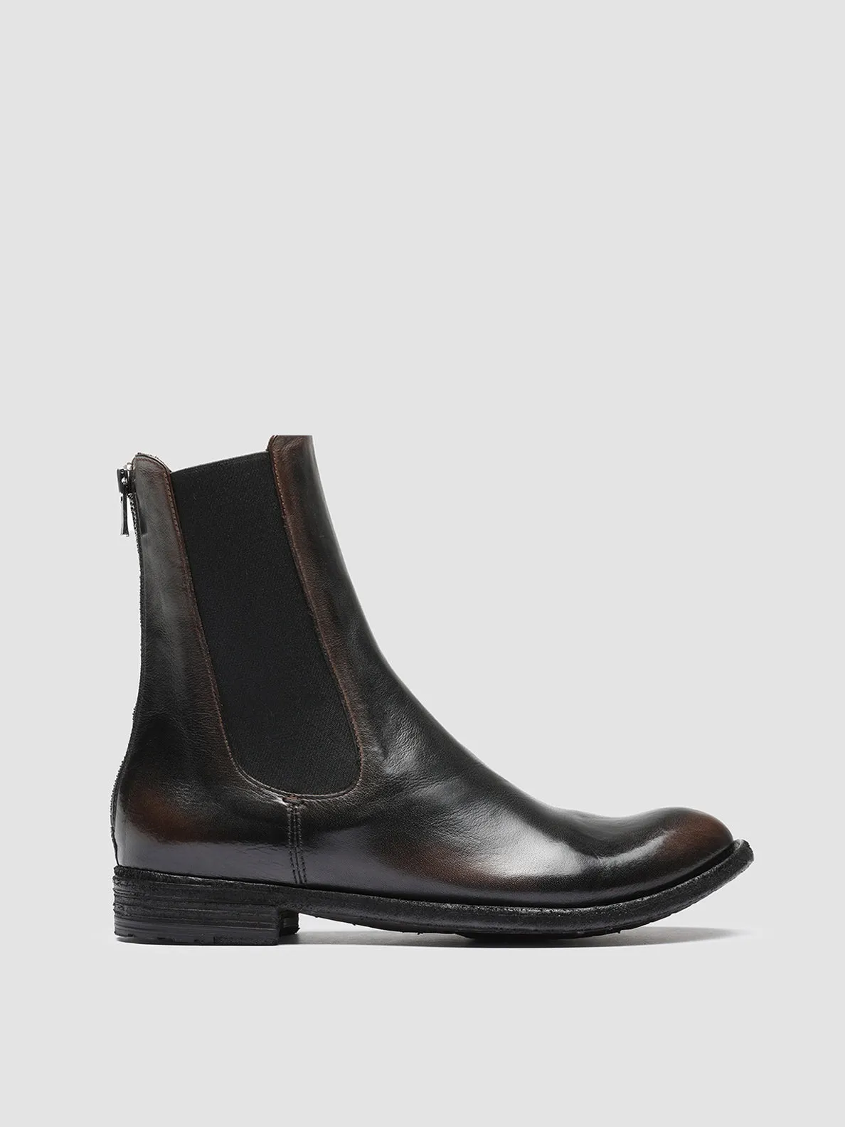 Day-to-Day Comfort LEXIKON 073 - Brown Leather Chelsea Boots