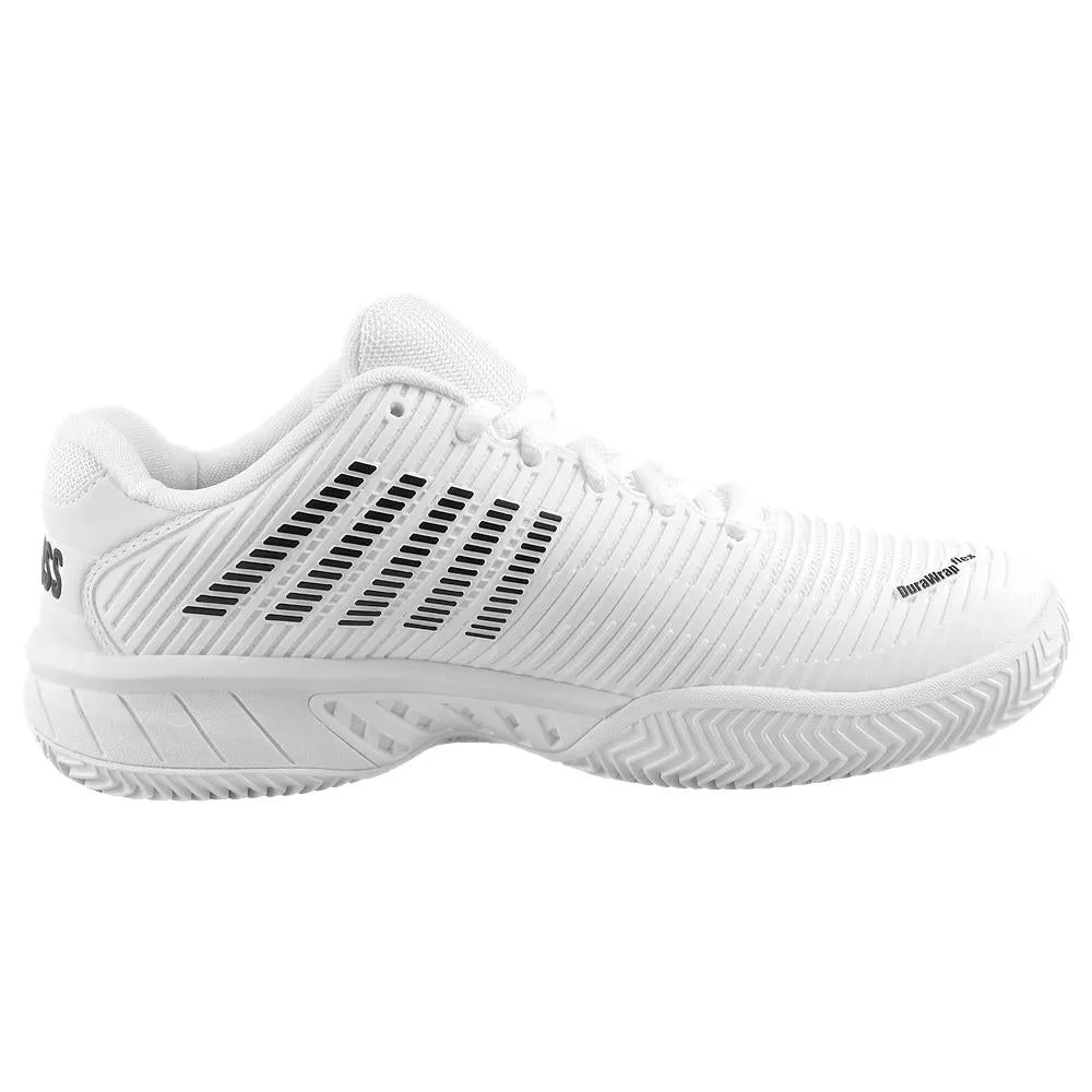 K-Swiss Women's Hypercourt Express 2 - Clay - White/Black Functional shock absorption Quick Steps
