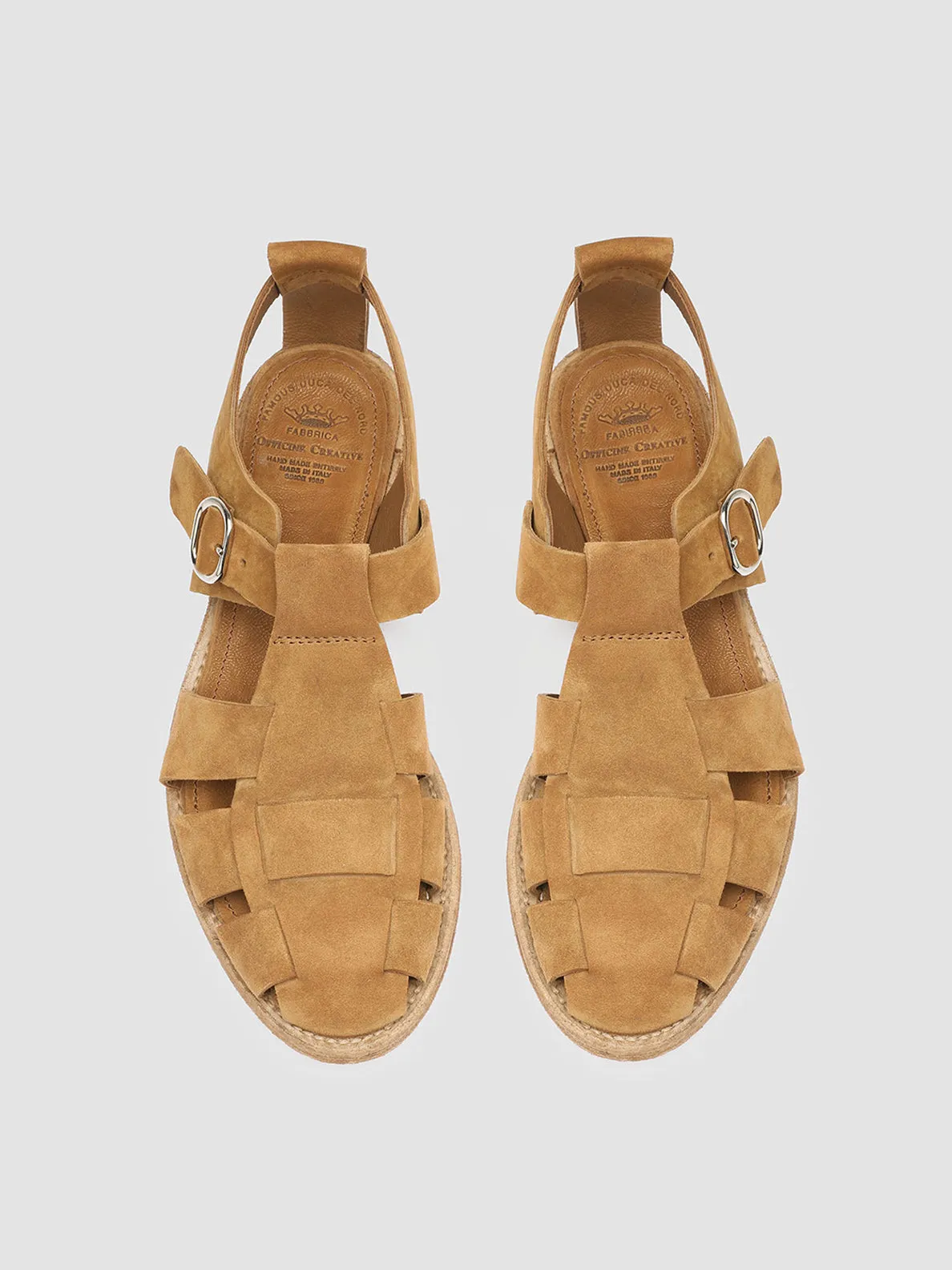 Sport Luxe Active Move LEXIKON 536 - Brown Suede Sandals