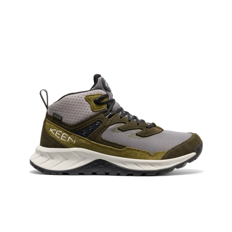 Well-fitted Men's Hightrail Waterproof Hiking Boot  |  Steel Grey/Forest Night