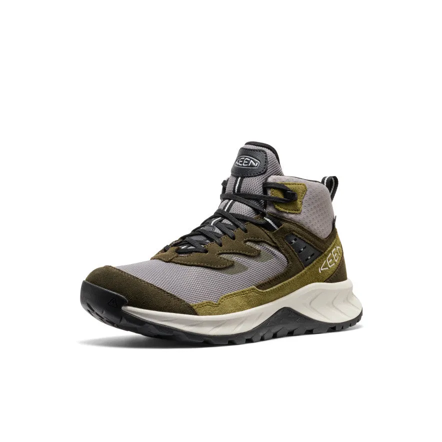 Men's Hightrail Waterproof Hiking Boot  |  Steel Grey/Forest Night Unisex style Weather Tough Boots