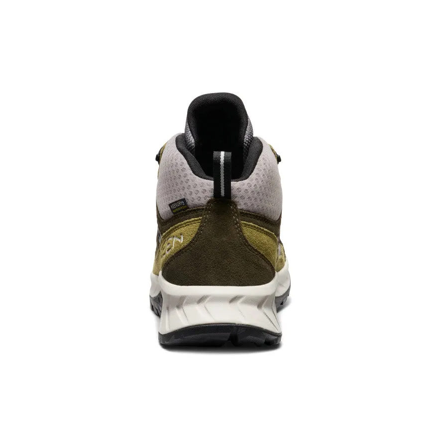Peak Ready Men's Hightrail Waterproof Hiking Boot  |  Steel Grey/Forest Night