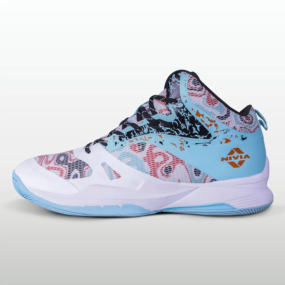 Quick Fashion Style Professional Wear Nivia Grafity Basketball Shoes