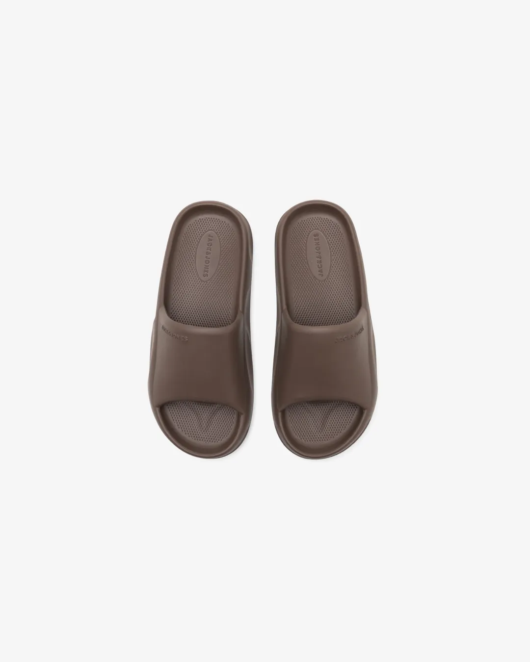 Jack & Jones Slides In Brown ventilation - rich running option ergonomic - design - efficiency shoes