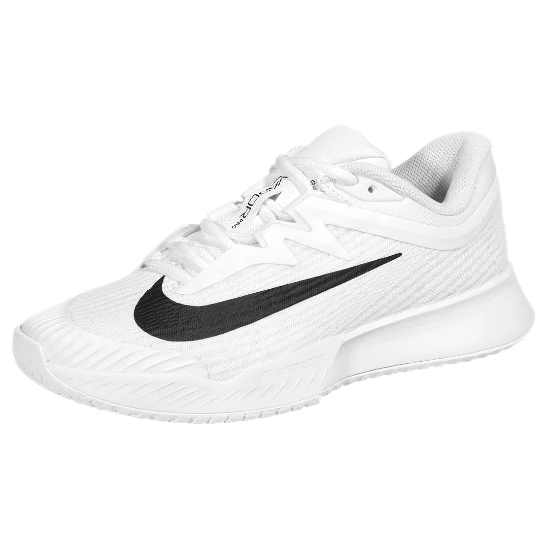 Nike Women's Air Zoom Vapor Pro 3 - White/Black Sporty arch Distinctive chic