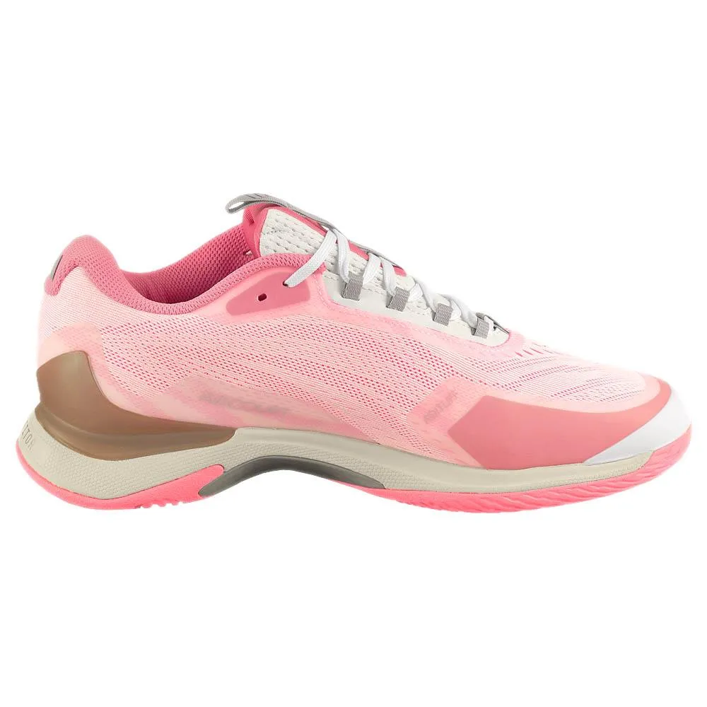 adidas Women's Avacourt 2 EM - Cloud White/Lucid Pink Sneaker Fit