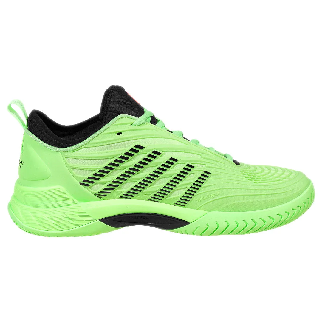 K-Swiss Men's Hypercourt Supreme 2 - Soft Neon Green/Black Slip On Style Training Gear