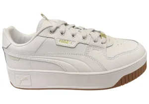 Modern Cushioning Puma Womens Carina Street Lux Stylish Lace Up Sneakers