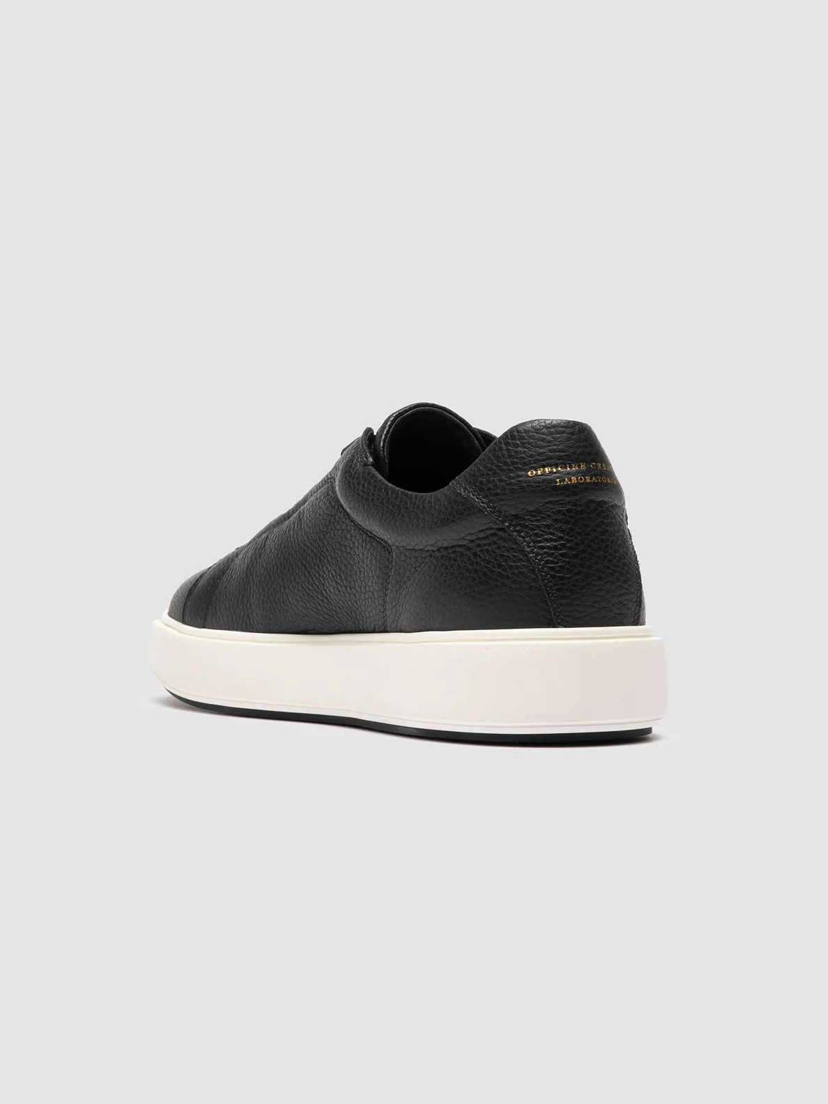 Upgraded piece Active Life SLOUCH 001 - Blue Leather Low Top Sneakers