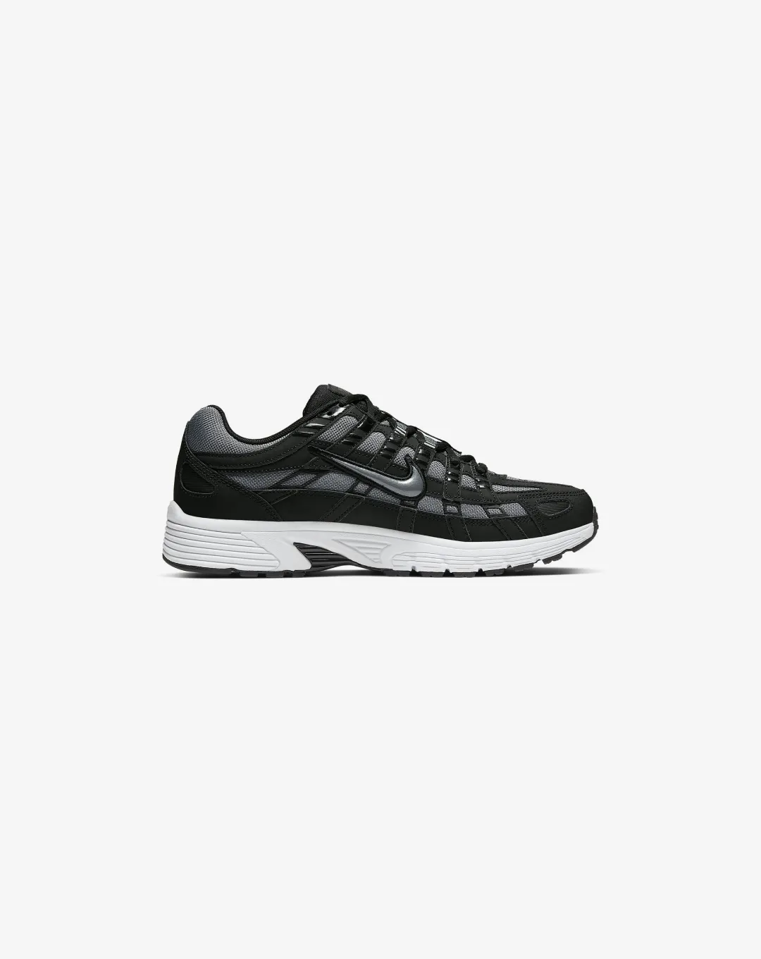 running with a dog shoes Nike P-6000 Black Cool Grey Sneakers