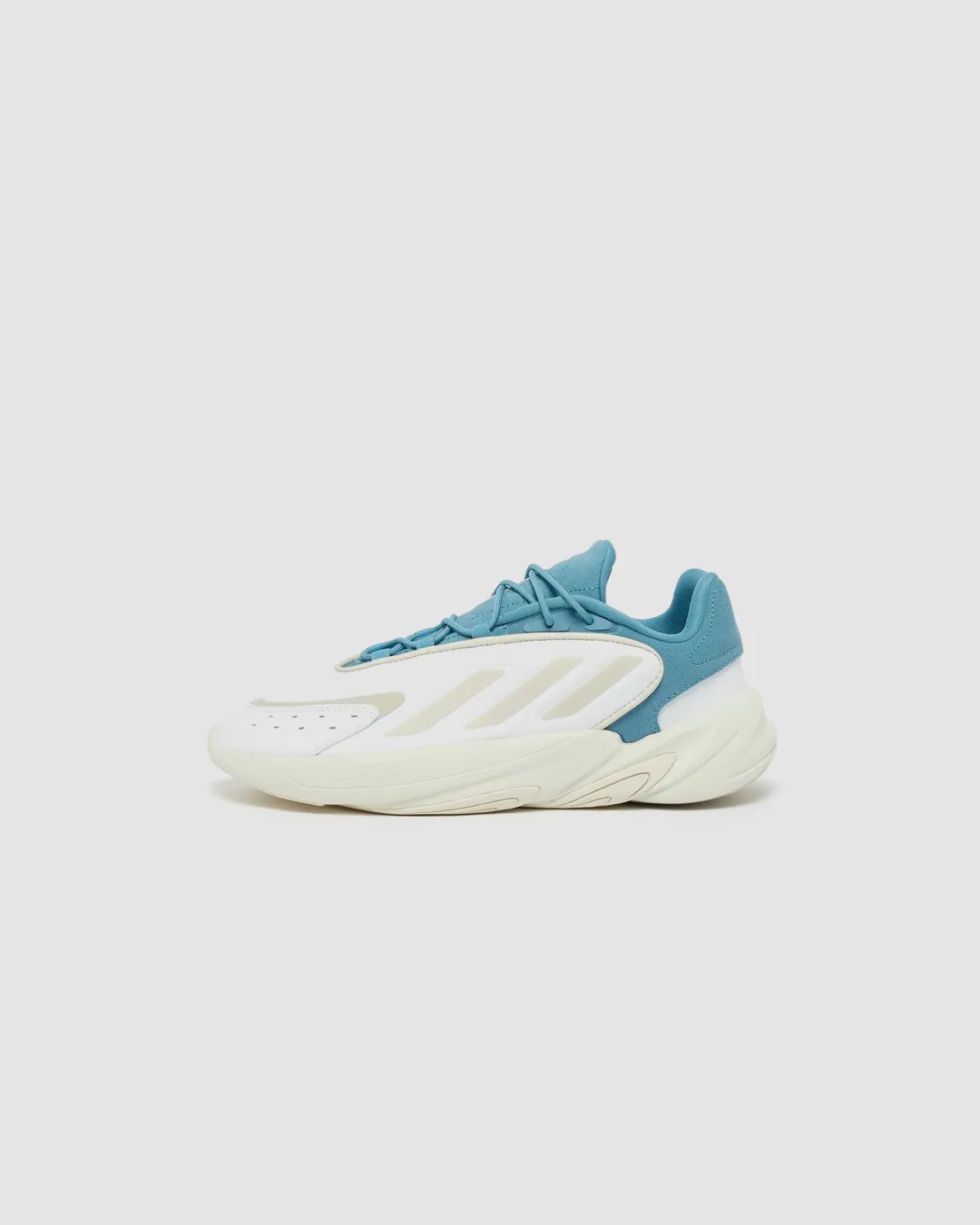 flexible sole shoes Adidas Originals Ozelia 'White/Alumina/hazy Blue' Sneakers