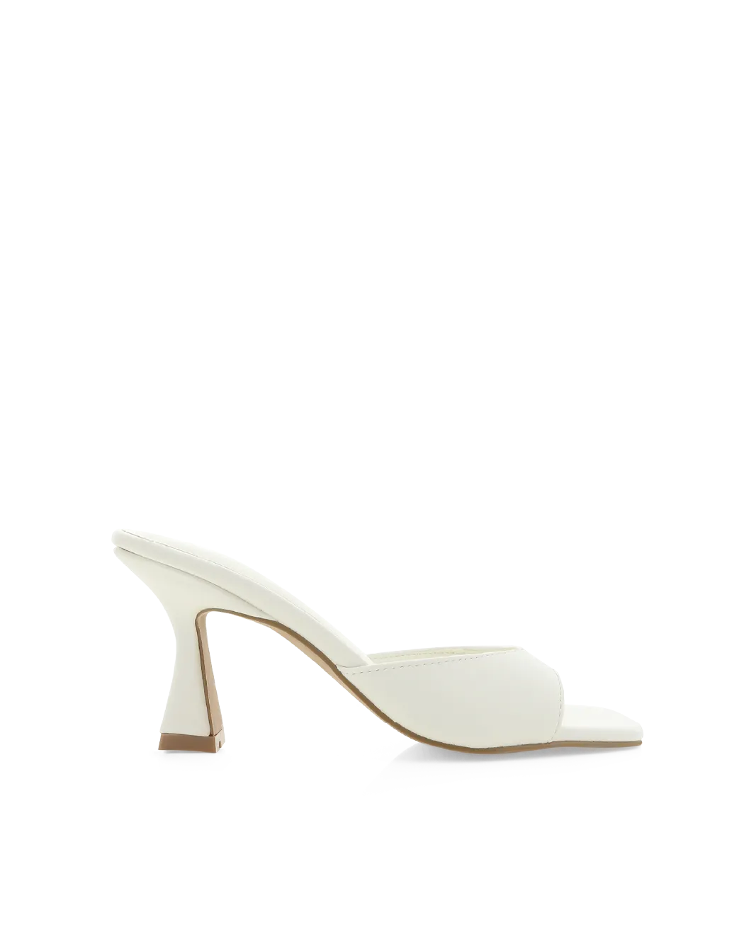 BINITA - WHITE Classic Wedding Heels