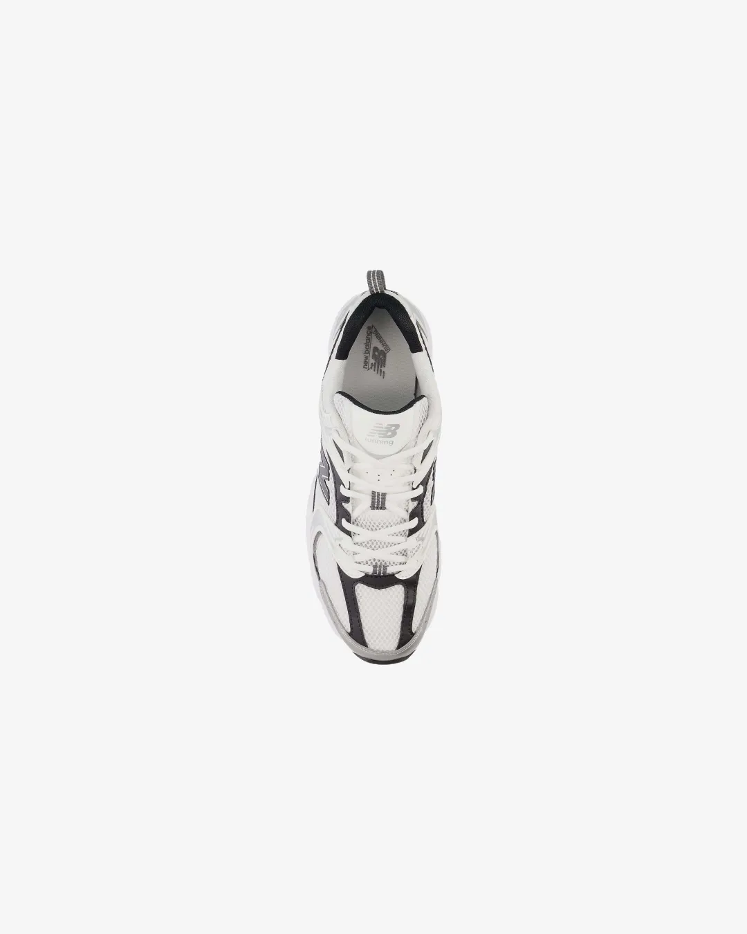 New Balance 530 White Black Silver Sneakers Breathable mesh