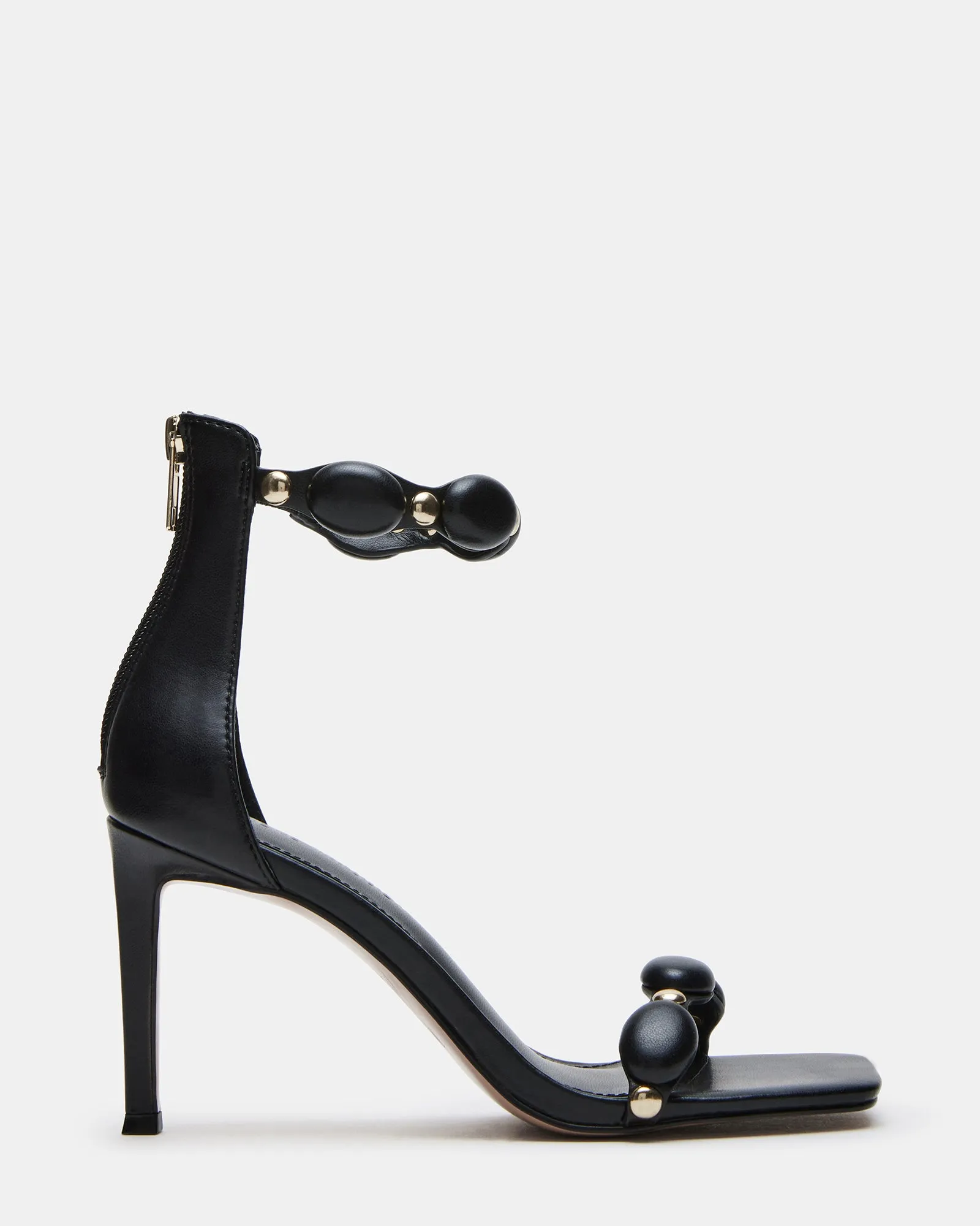 Luxe Boots with Heels Lightweight Upper POISE BLACK
