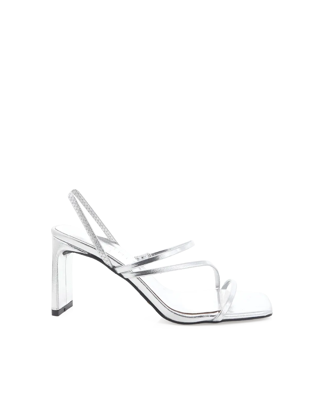 Comfortable Footwear GENNA - SILVER METALLIC