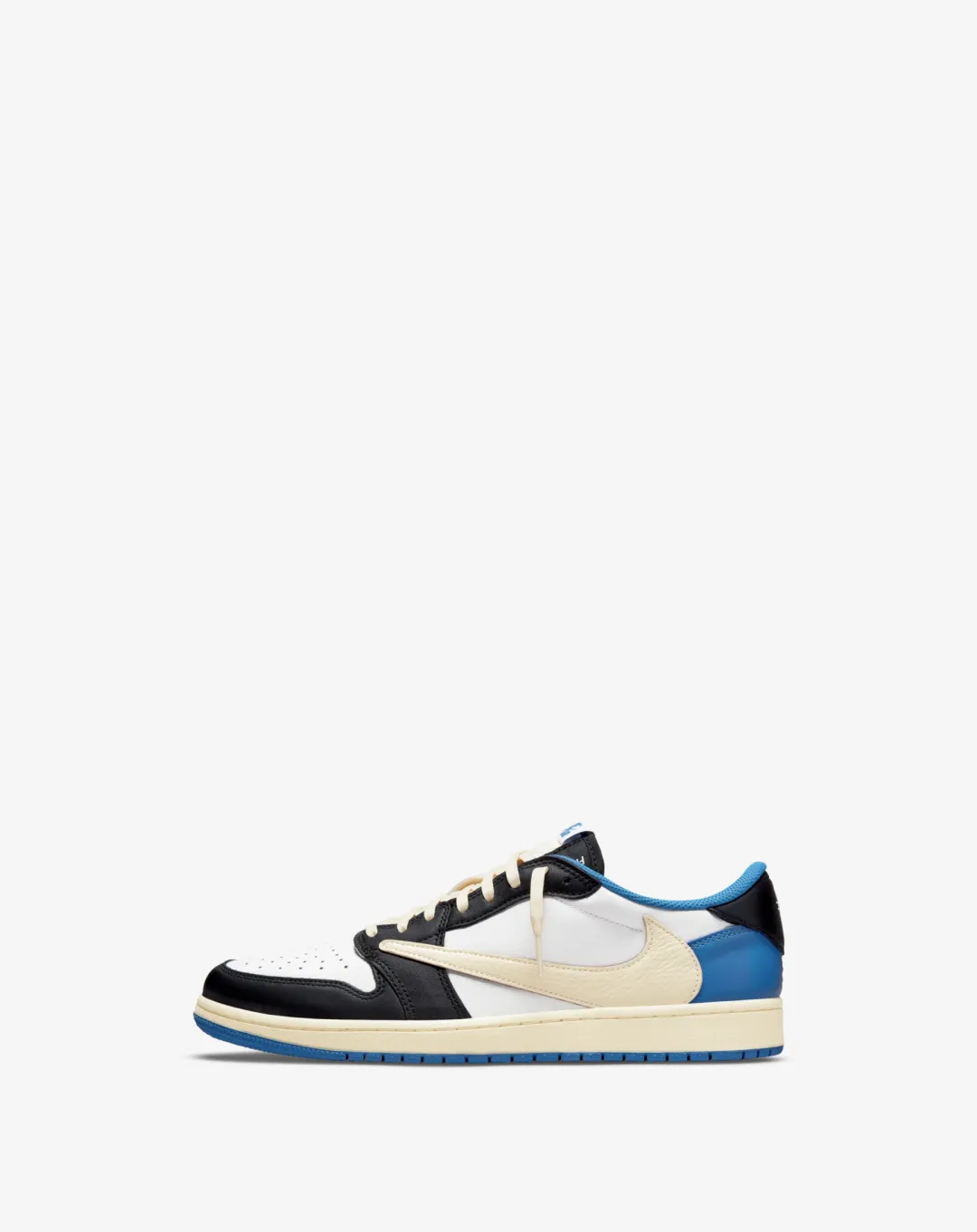 Island Step Comfort Run Air Jordan 1 Low Travis Scott "Fragment"