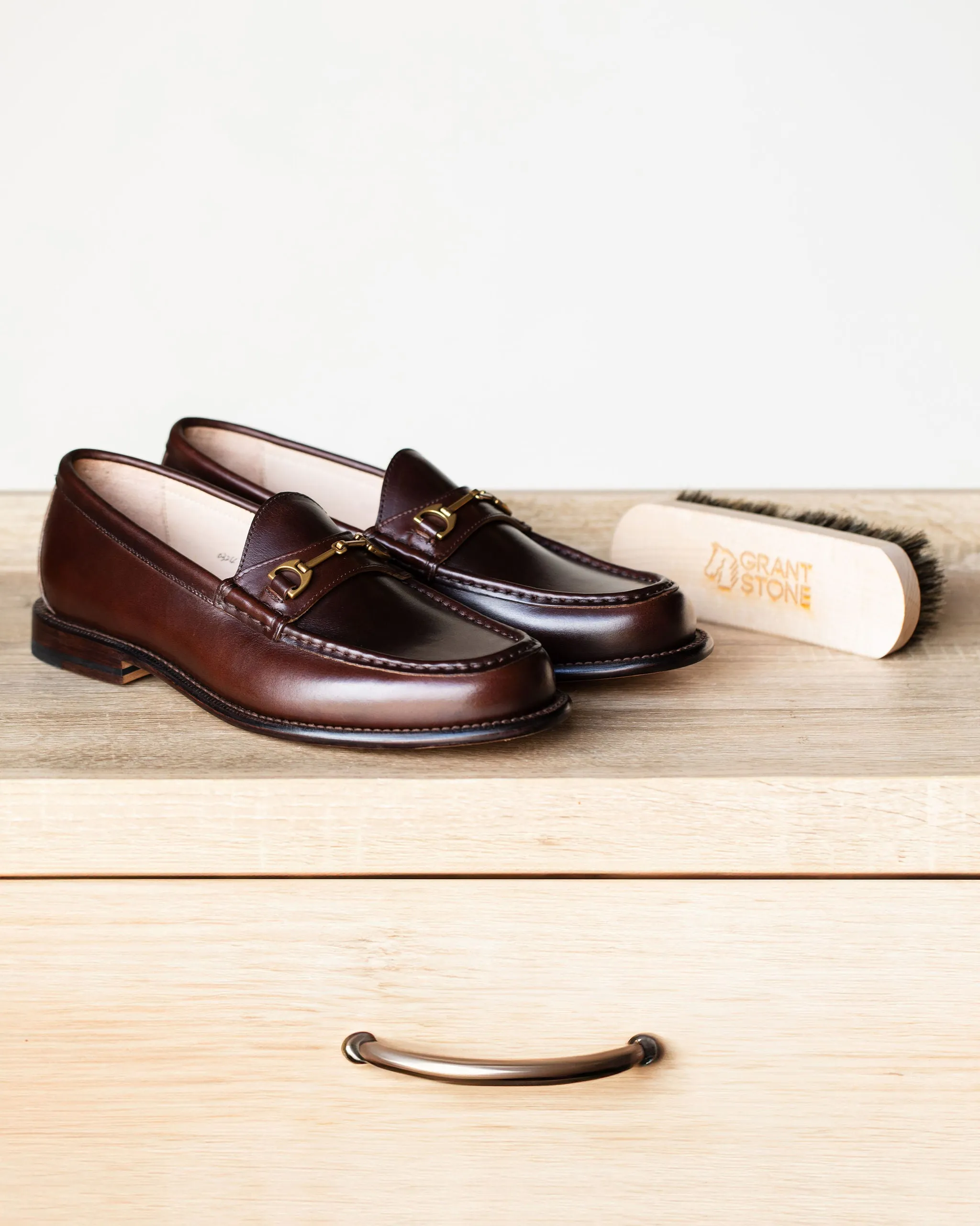 Fresh Step Versatile Walk. Horsebit Loafer Crimson Chromexcel