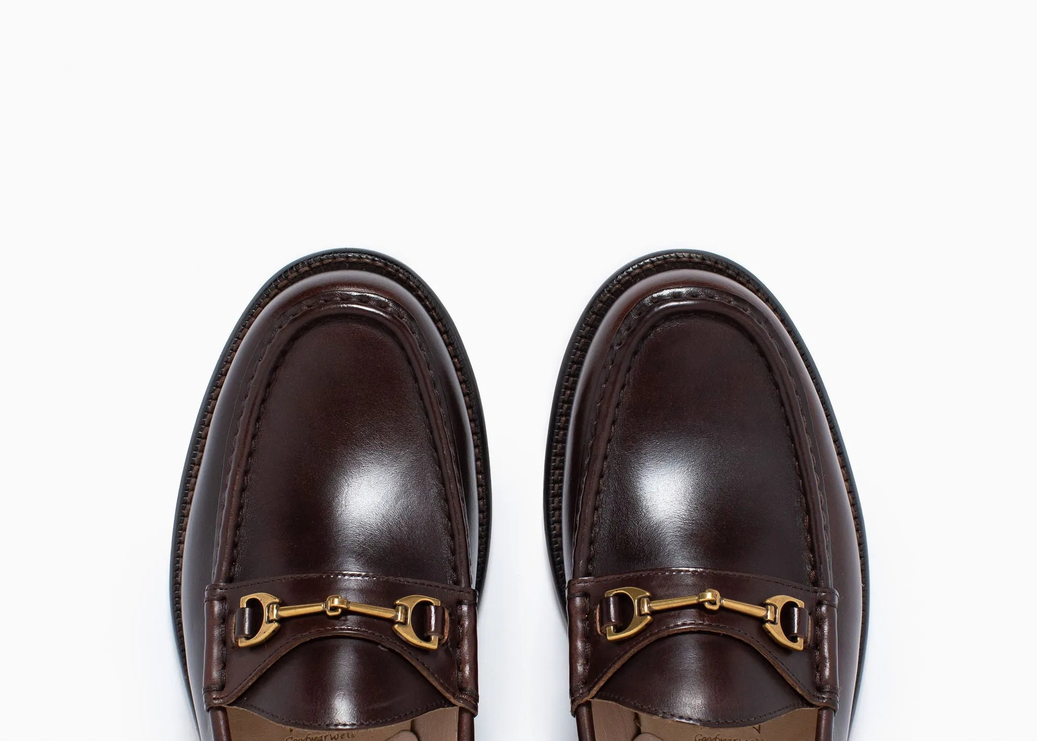 Resort Style Horsebit Loafer Crimson Chromexcel