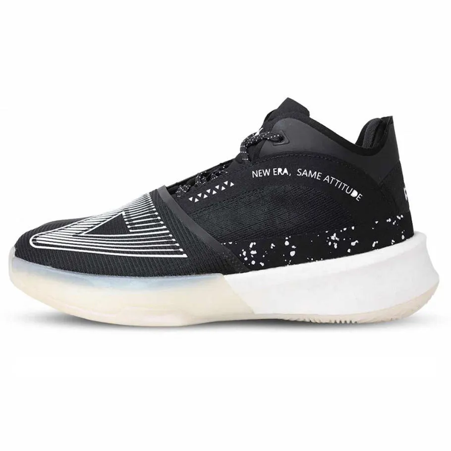 PEAK Andrew Wiggins Basketball Shoes Limited Sneakers Black Simple Comfort