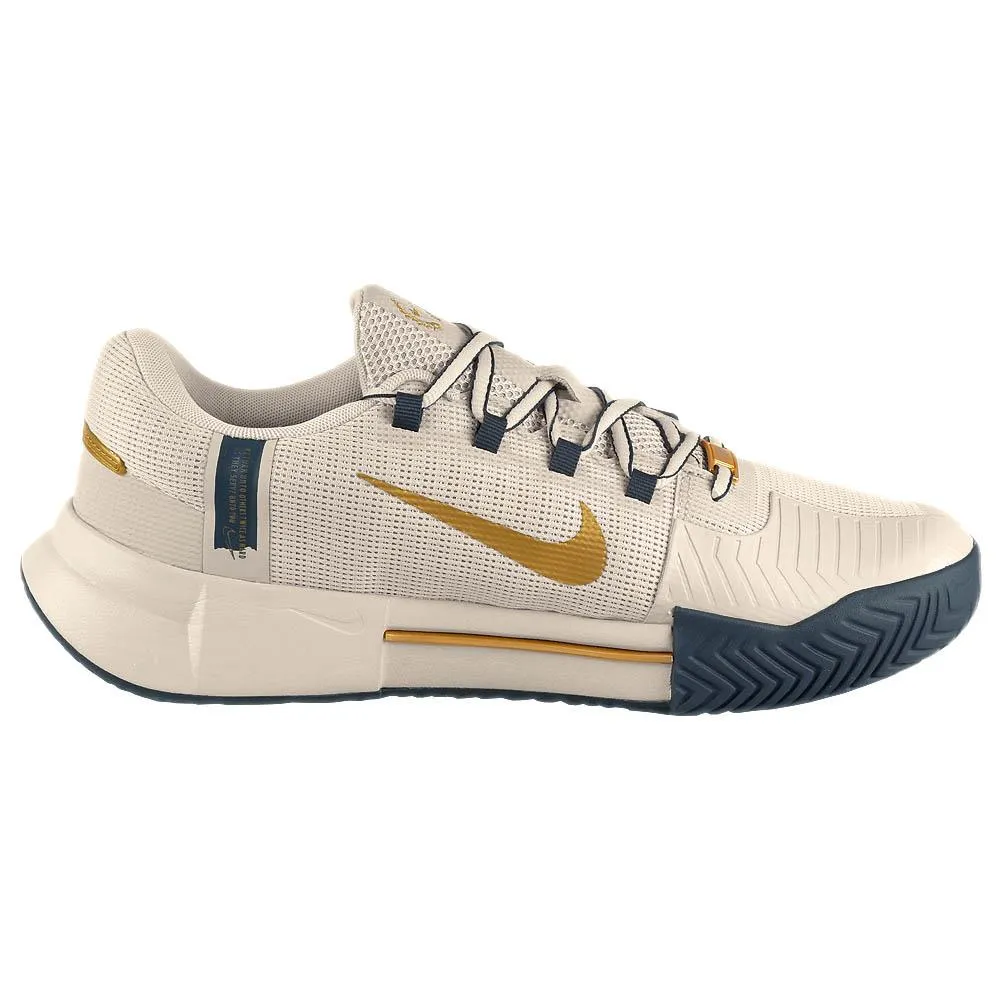 Nike Men's Air Zoom GP Challenge 1 - Premium - Sand Drift/Metallic Gold Layered Support All-purpose stability