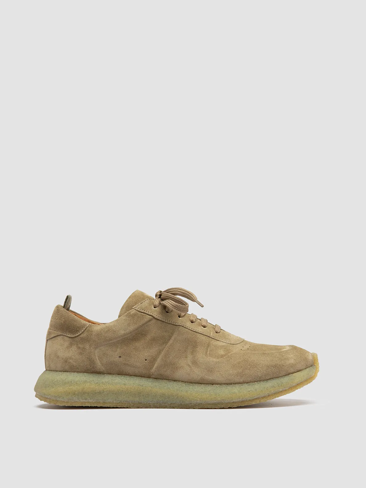 LEGEND 001 - Brown Suede Sneakers Padded Design