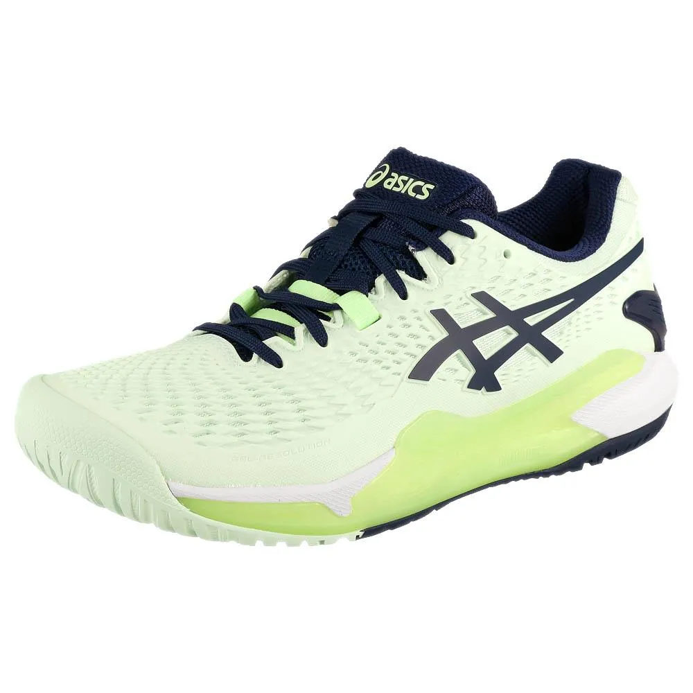Effortless support Casual Ease Asics Women's Gel-Resolution 9 - Pale Mint/Blue Expanse
