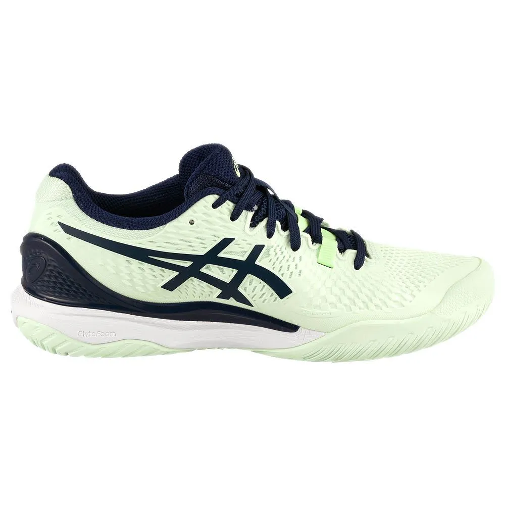 Asics Women's Gel-Resolution 9 - Pale Mint/Blue Expanse Everyday Use Speed Performance