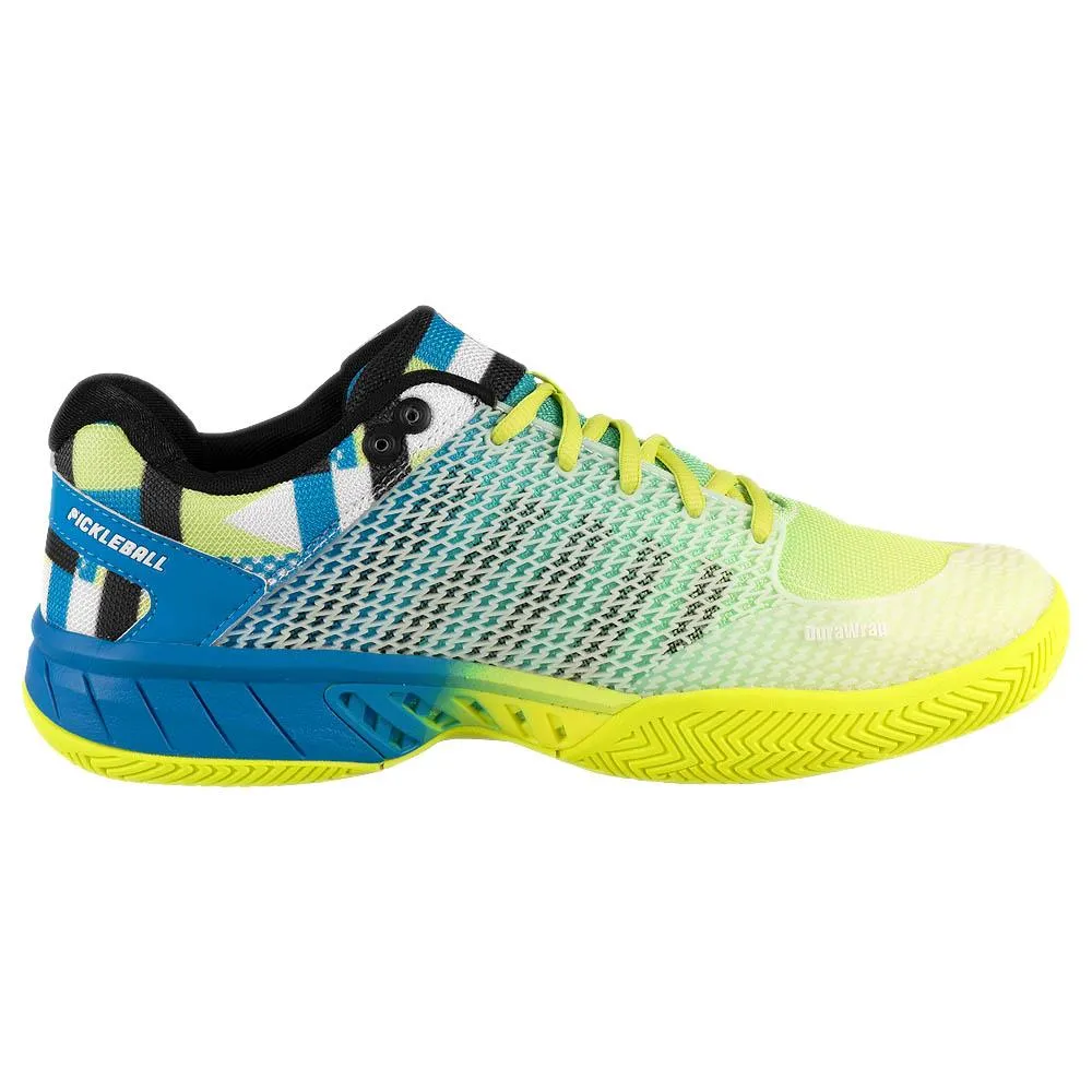 K-Swiss Men's Express Light Pickleball - Blue/Yellow Ultra Responsive