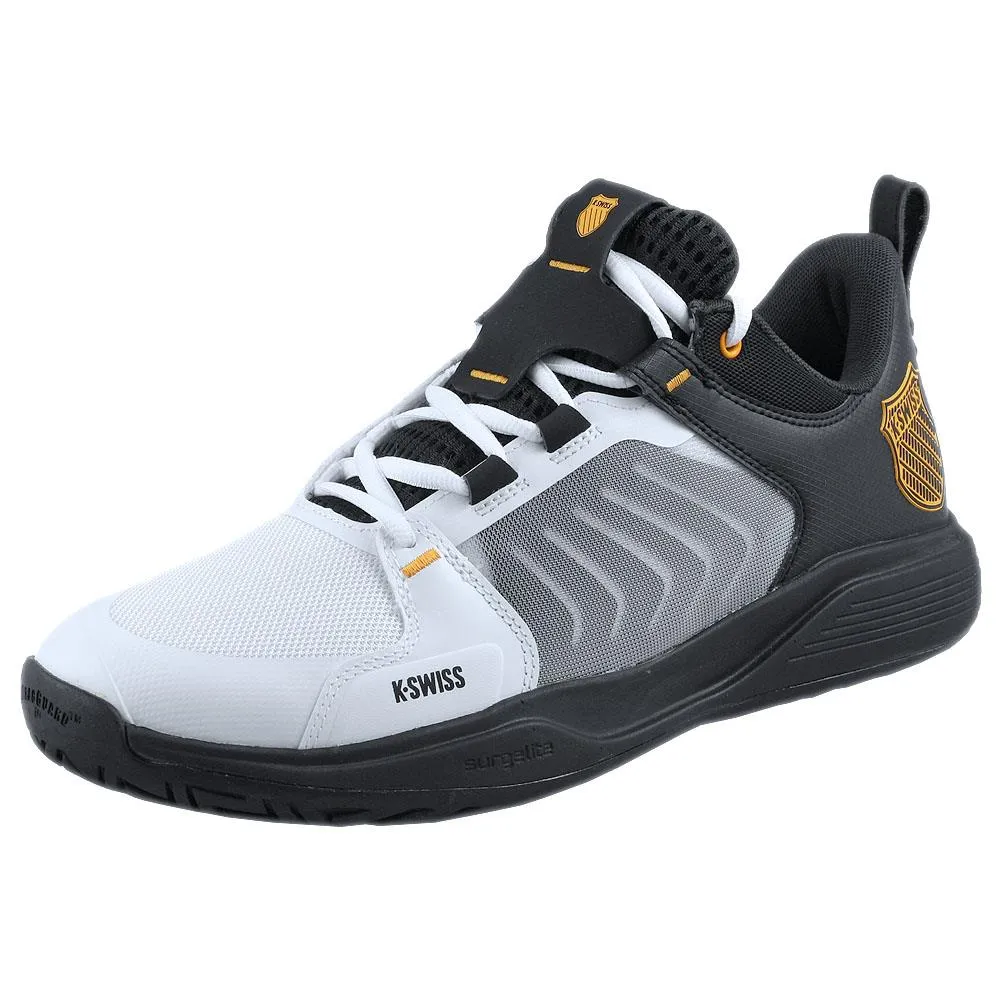 K-Swiss Men's Ultrashot Team - White/Moonless Night Multi-functional performance Durable Mesh