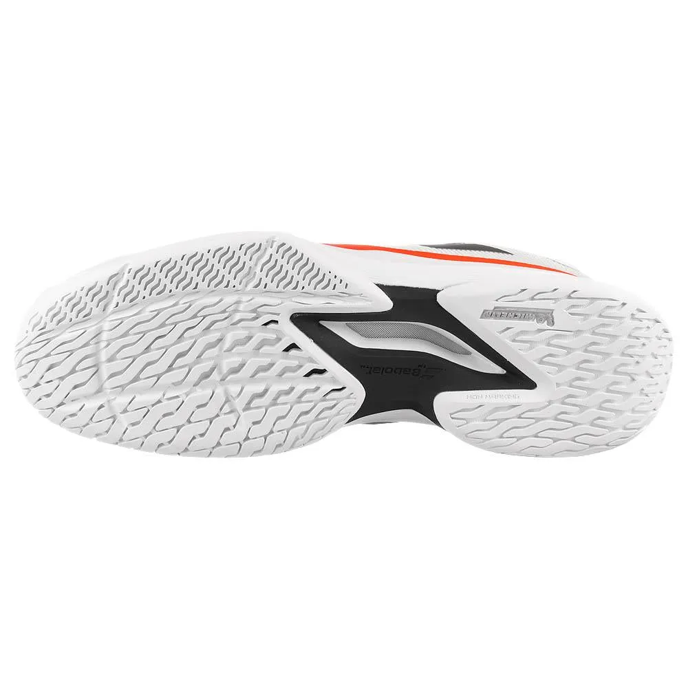 Babolat Men's Jet Tere 2 - White/Strike Red Clean Aesthetic