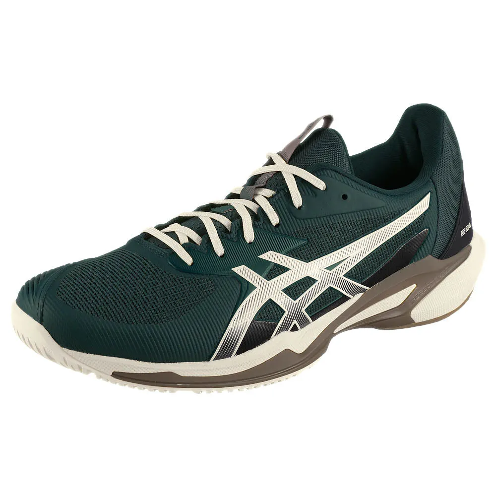 Effortless Fit Fast Action Asics Men's Solution Speed FF 3 - Saxon Green/Birch