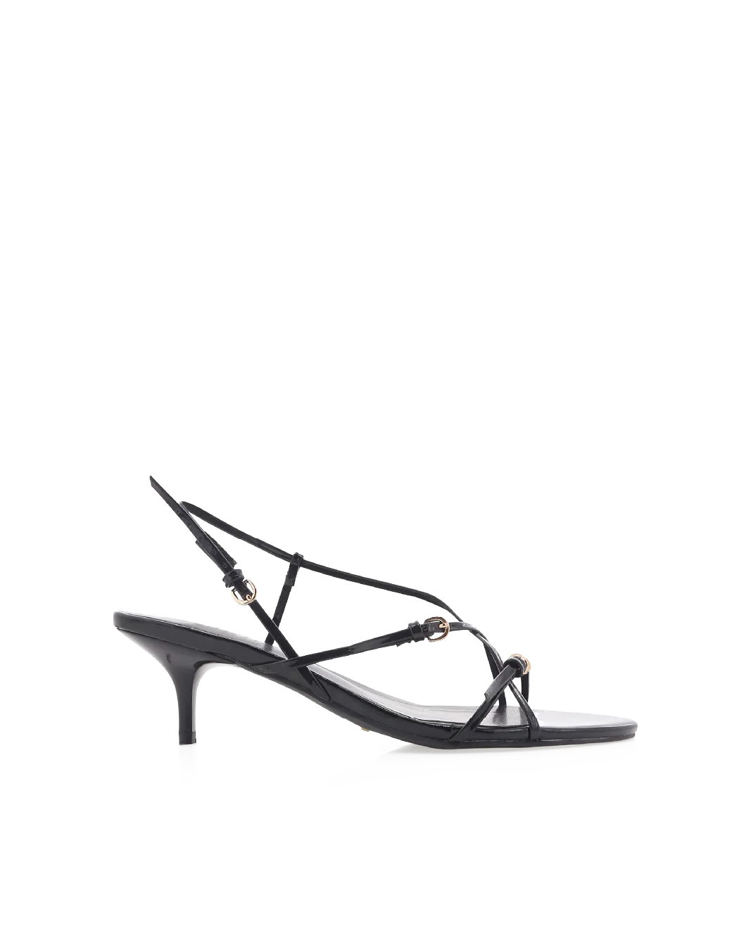 FLOSSIE - BLACK PATENT Smart Office Shoes