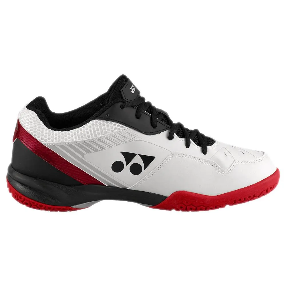 Yonex Men's 65 X - White/Red Structured silhouette Impact-absorbing design