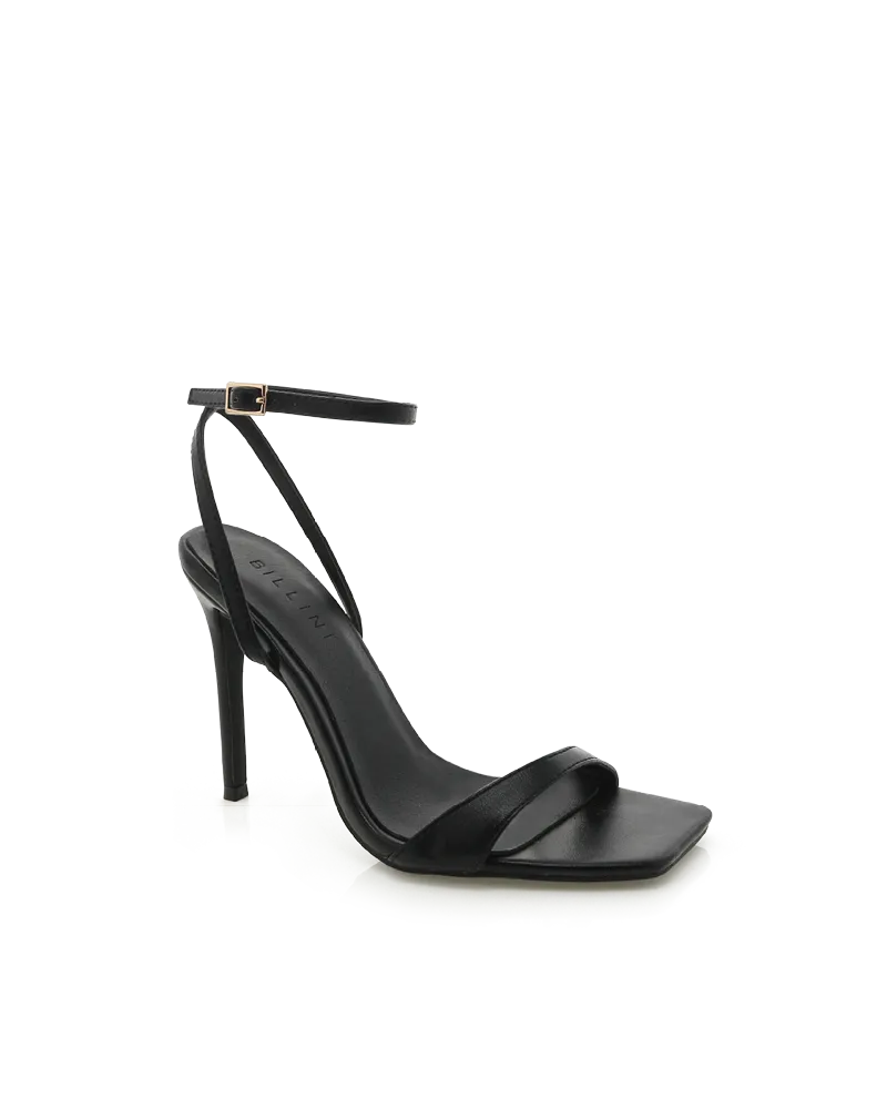 GLAM - BLACK Glitter Heeled Boots
