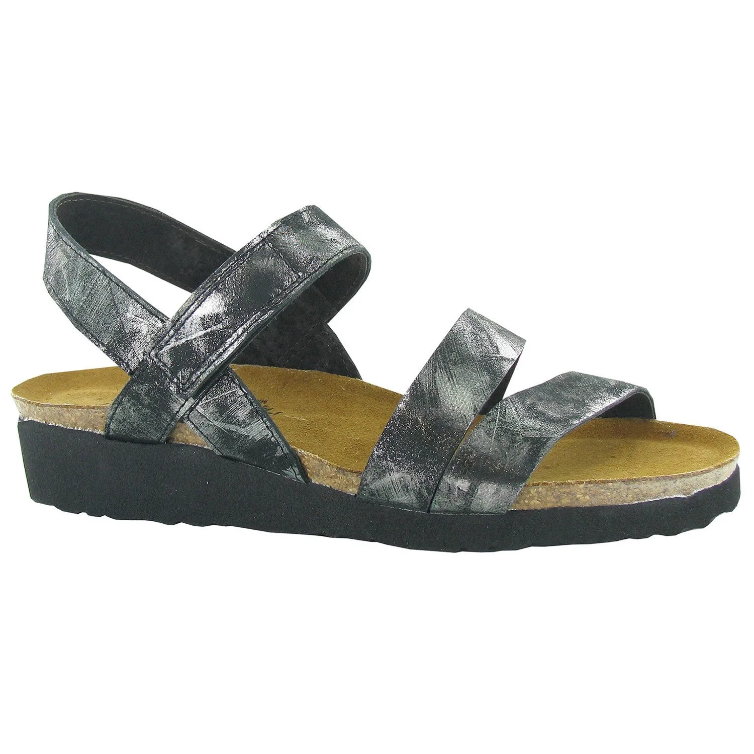 Kayla Sandal Black Onyx (7806-BAB) Tailored Comfort Ground Control