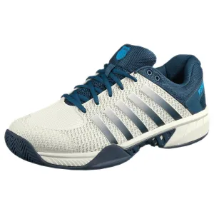 K-Swiss Men's Express Light Pickleball - Blue Opal/Blanc de Blanc Lightweight Upper
