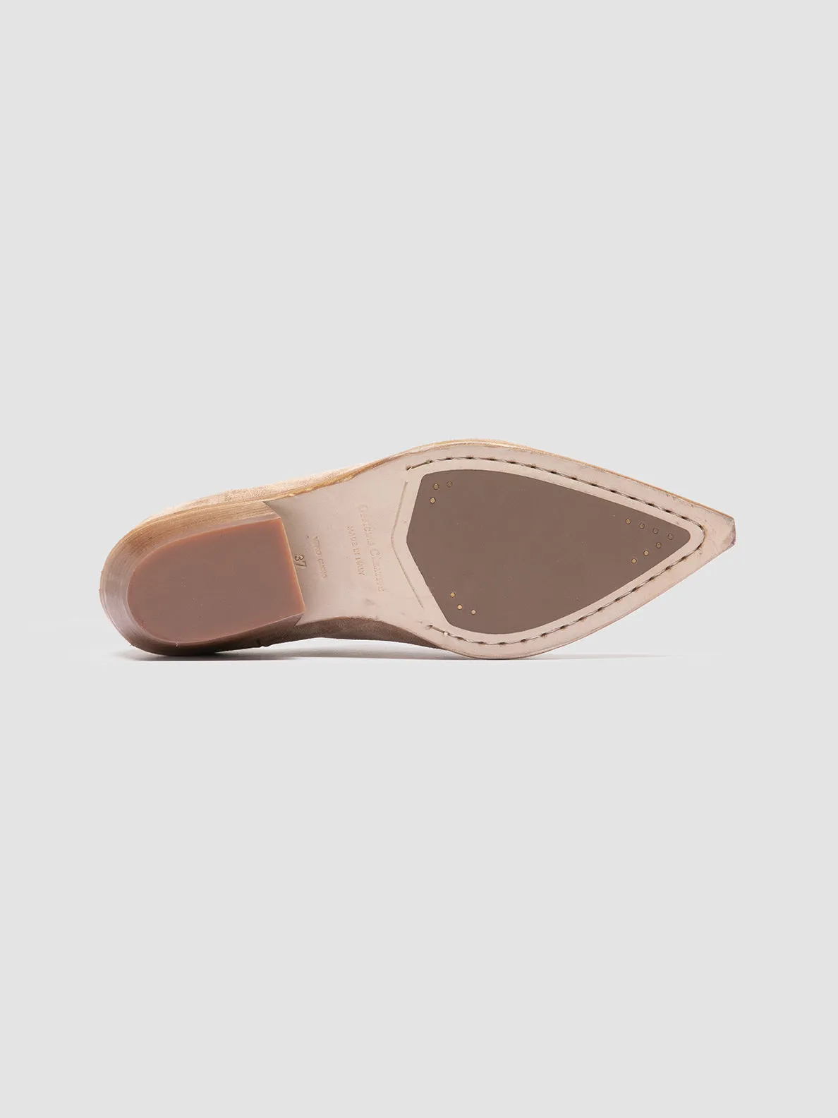 Weekend Mood NOELIE DD 106 -Taupe Suede Zipped Boots