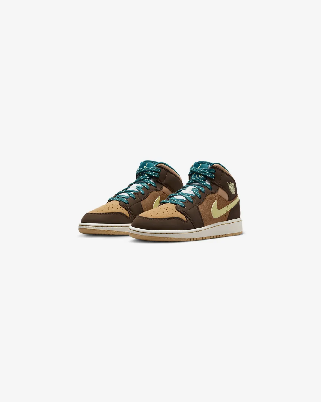Nike Air Jordan 1 Mid SE 'Cacao Wow?? Sneakers Comfort Shank