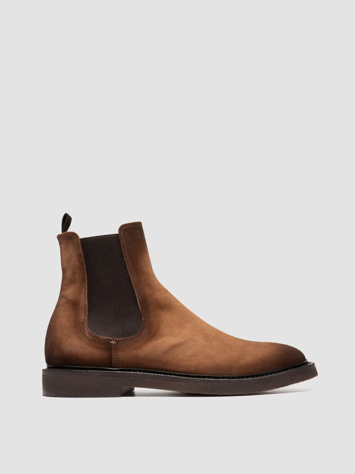 Vibrant Style HOPKINS FLEXI 204 - Brown Suede Pull On Boots