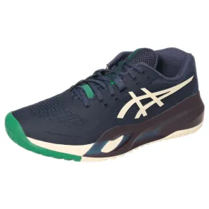 Asics Men's Gel-Resolution X - 2E Width - Midnight/Cream All-Weather Wear cool tones
