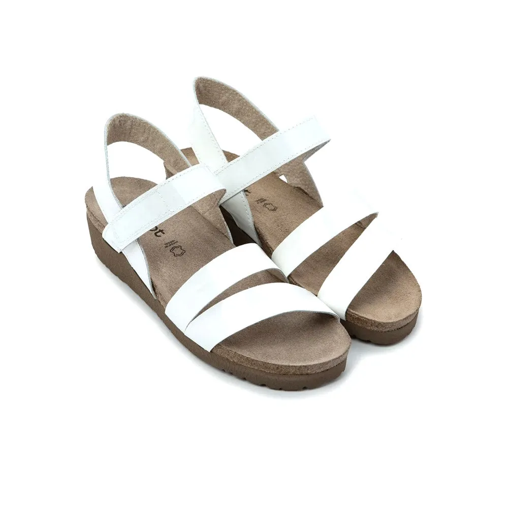 Plush Touch On Foot Kayla Porcelan Patent Leather Sandal (7806-HBB)
