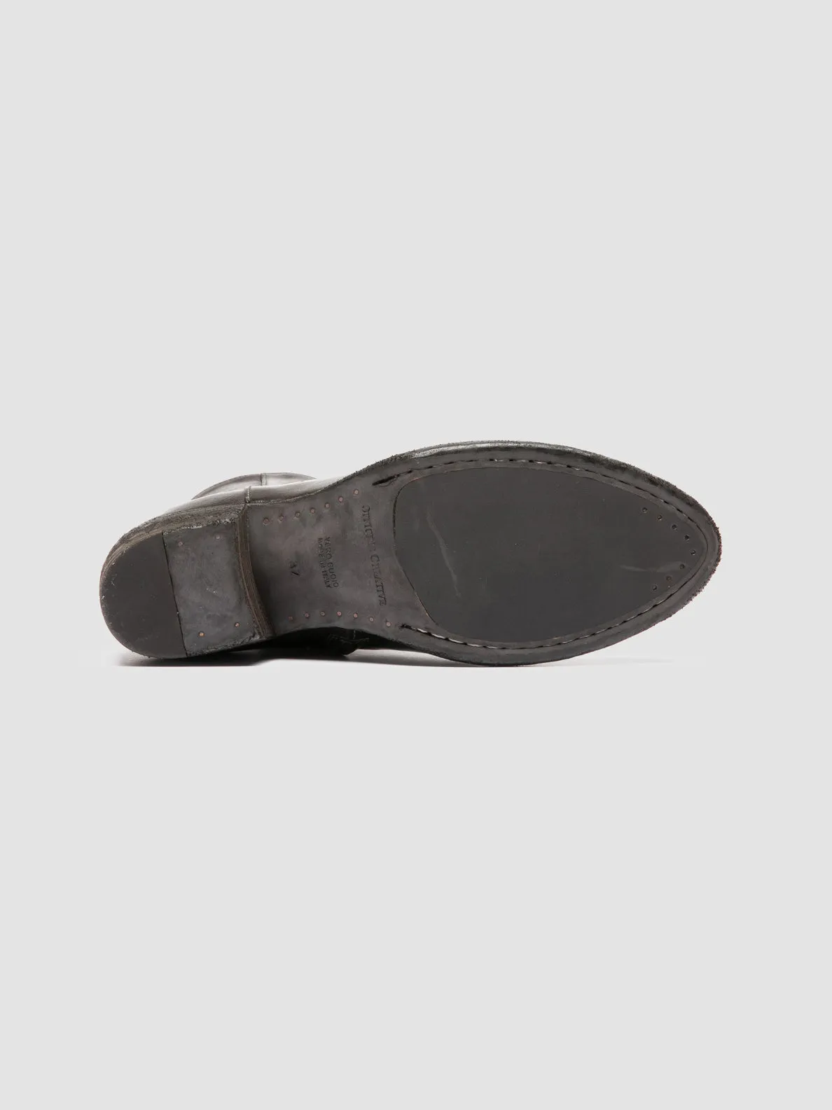 Clear Hike Friend Pace WADE 003 - Grey Leather Zipped Boots