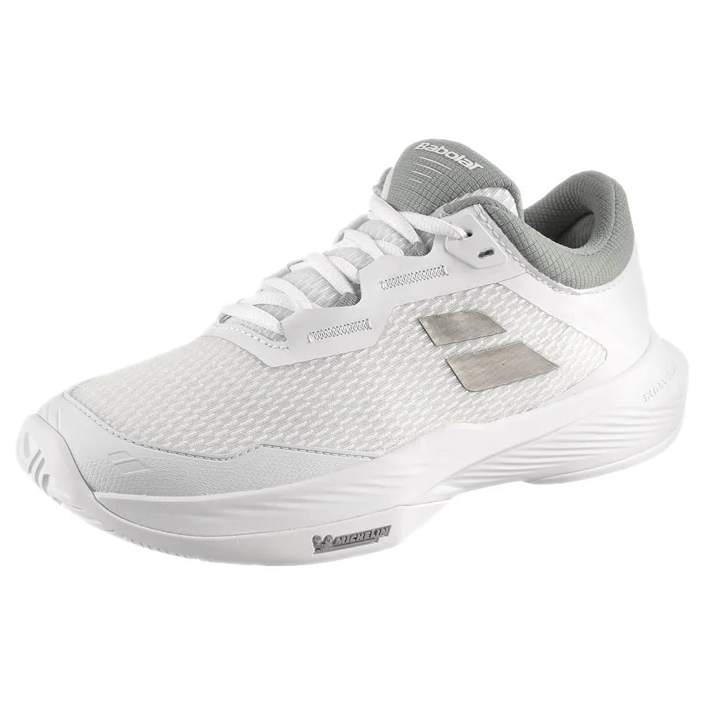 Stable Footing Babolat Women's SFX 4 - White/Silver