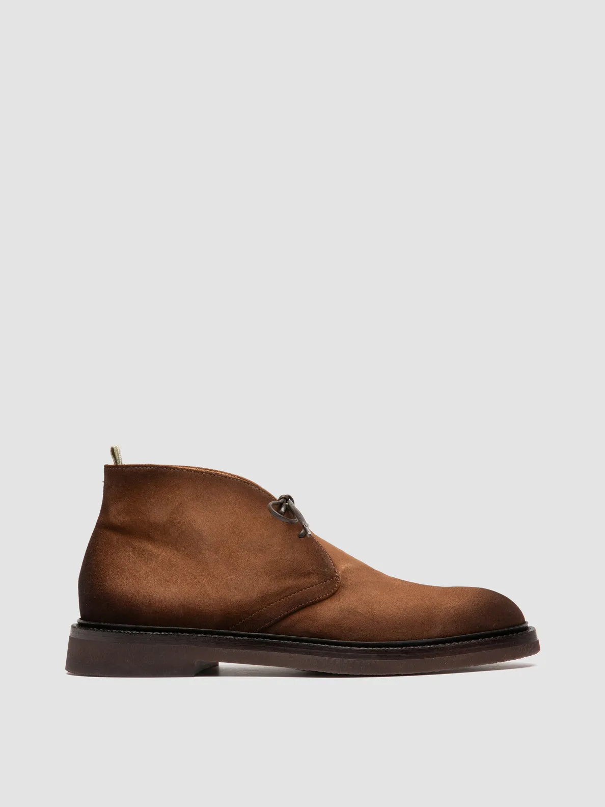 DUDE FLEXI 004 - Brown Suede Chukka Boots Street Motion Active Fit
