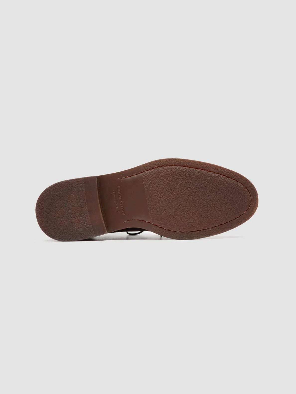 DUDE FLEXI 004 - Brown Suede Chukka Boots Stylish Stripes Ultimate look