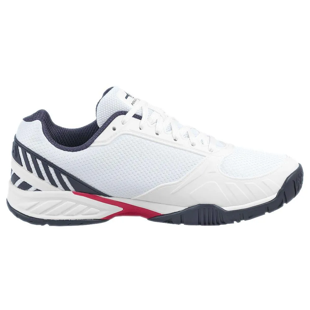 Fila Men's Volley Zone Pickleball - White/Navy Adaptable Fit
